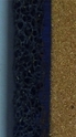 Пеноникель с фильтрующим слоем мелкодисперсной бронзы